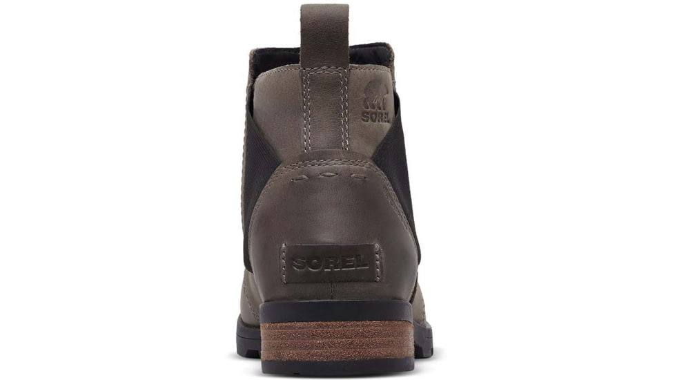 Sorel Emelie Chelsea Bootie - Women's, Quarry/Black, 8 US, 1749291053-8