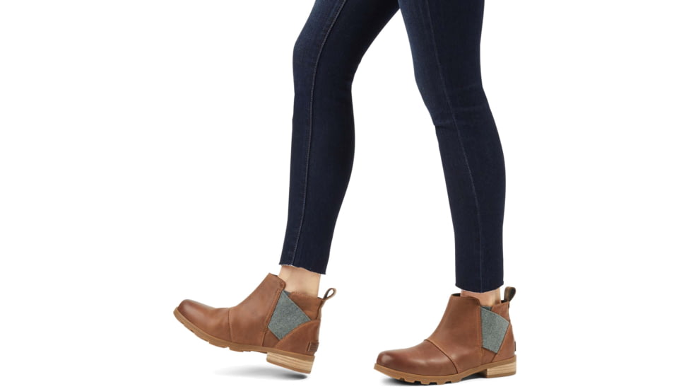 Sorel Emelie Chelsea Bootie - Women's, Velvet Tan, 9 US, 1915611242-9