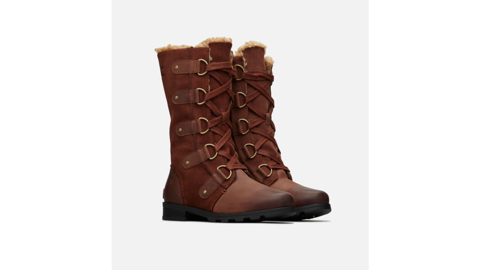 Sorel Emelie Lace Boot - Womens, Burro, 8.5, 1749271282-8.5