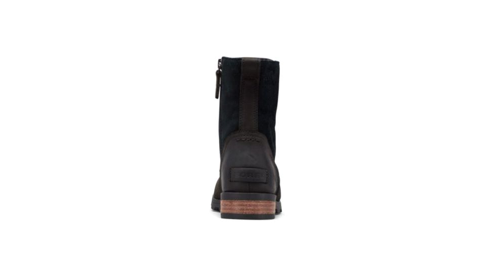 Sorel Emelie Short Lace Boots - Womens, Black, 10, 1869831010-10