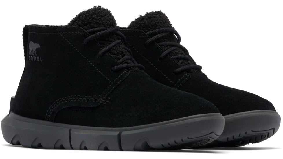 Sorel Explorer II Drift Waterproof Boot - Women's, Black, Sea Salt, 8, 2019641-010-8