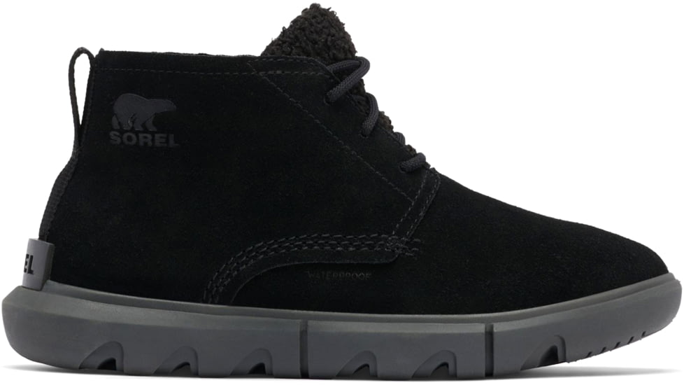 Sorel Explorer II Drift Waterproof Boot - Women's, Black, Sea Salt, 8, 2019641-010-8