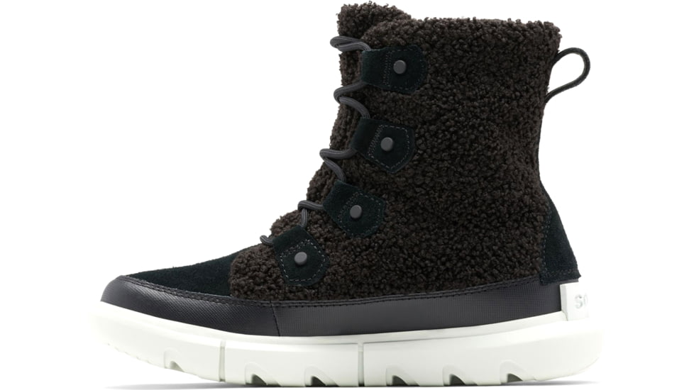 Sorel Explorer II Joan Cozy Boot - Women's, Black, Tea Light, 7, 1959361-011-7