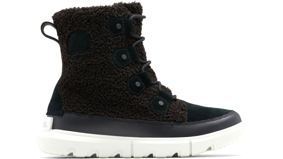 Sorel Explorer II Joan Cozy Boot - Women's, Black, Tea Light, 7, 1959361-011-7