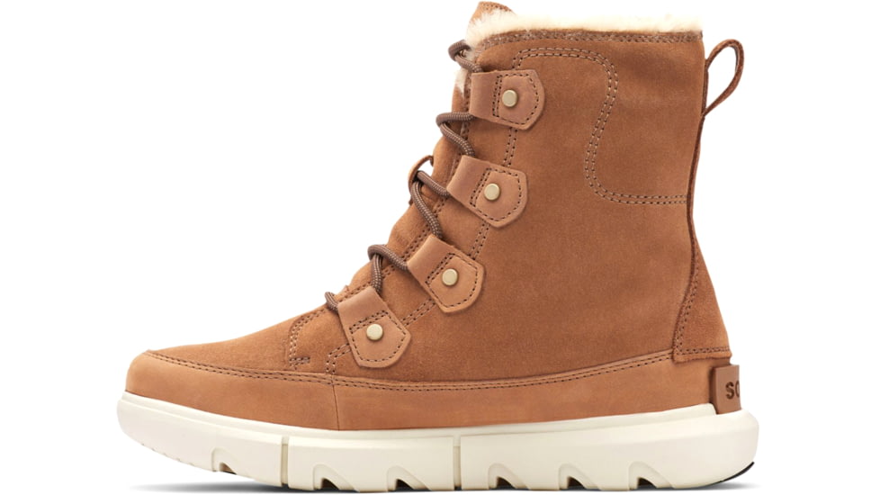 Sorel Explorer II Joan Faux Fur Waterproof Boots - Women's, Velvet Tan, Fawn, 8, 1959371-242-8