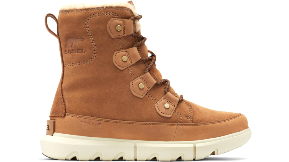 Sorel Explorer II Joan Faux Fur Waterproof Boots - Women's, Velvet Tan, Fawn, 8, 1959371-242-8
