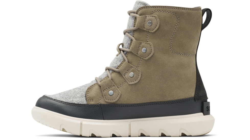 Sorel Explorer II Joan Felt Waterproof Boot - Women's, Sage, Fawn, 9, 1959381-365-9
