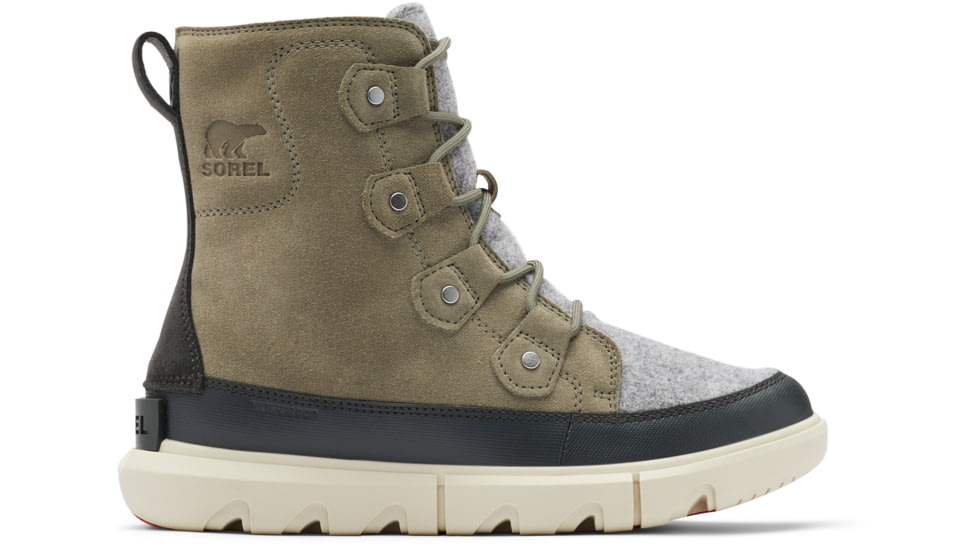 Sorel Explorer II Joan Felt Waterproof Boot - Women's, Sage, Fawn, 9, 1959381-365-9