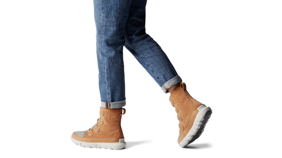 Sorel Explorer II Joan Felt WP Boot - Women's, Tawny Buff, Moonstone, 10, 1977491-253-10