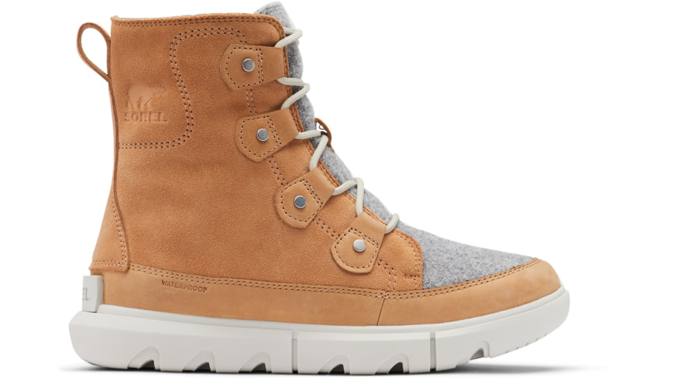 Sorel Explorer II Joan Felt WP Boot - Women's, Tawny Buff, Moonstone, 10, 1977491-253-10