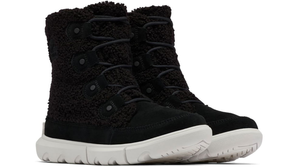 Sorel Explorer Next Joan Cozy Boots - Women's, Black/Fawn, 5.5, 20588710105.5