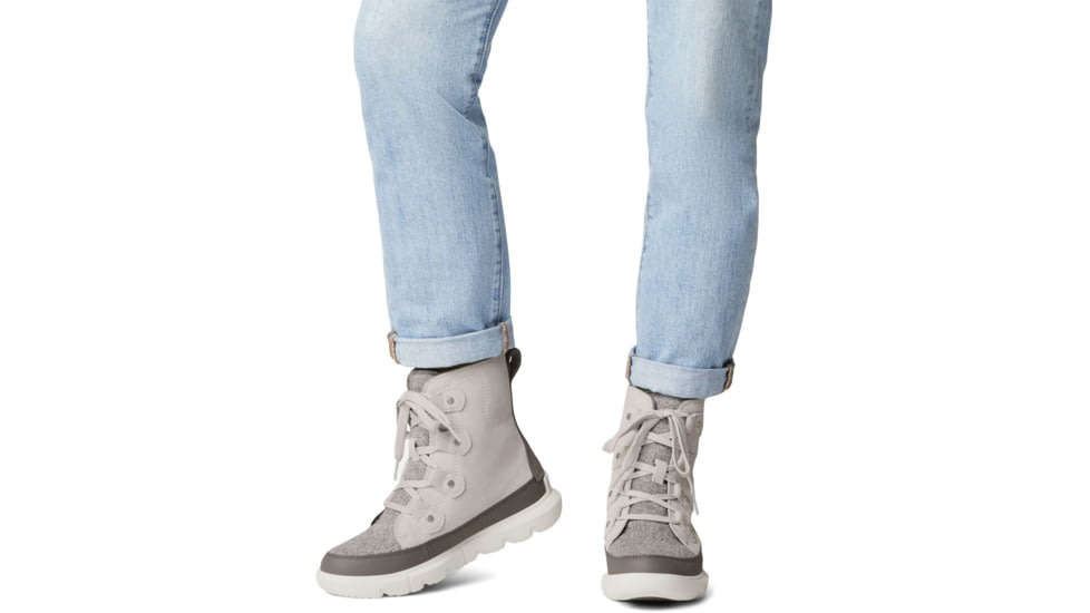 Sorel Explorer Next Joan Cozy Boots - Women's, Moonstone/Sea Salt, 6.5, 20687910096.5