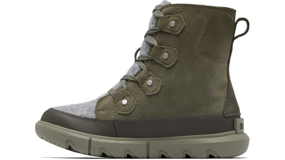 Sorel Explorer Next Joan Cozy Boots - Women's, Stone Green/Alpine Tundra, 5, 20687913975