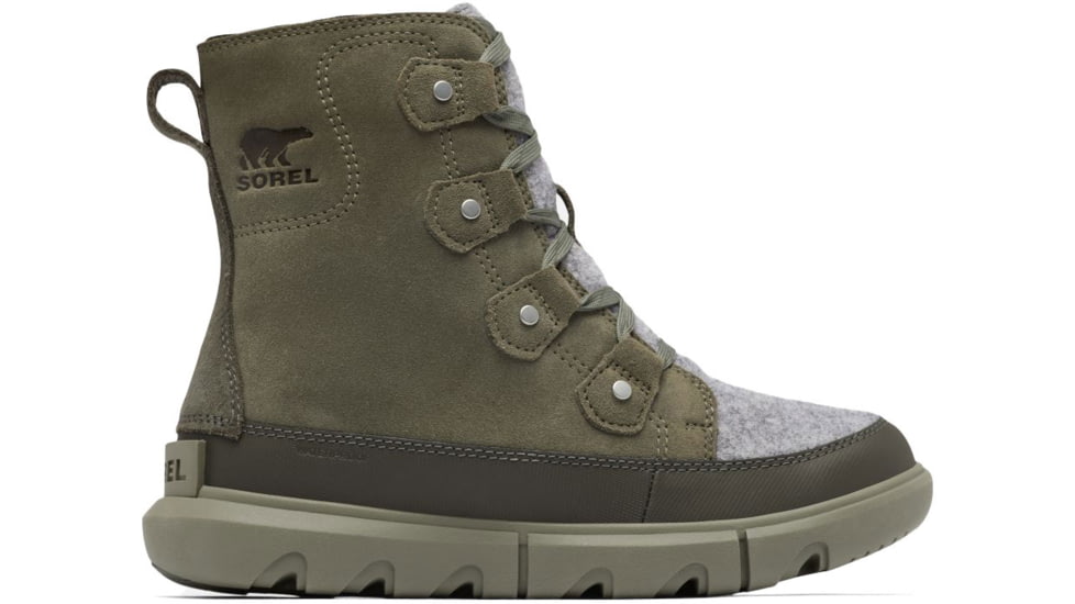 Sorel Explorer Next Joan Cozy Boots - Women's, Stone Green/Alpine Tundra, 5, 20687913975