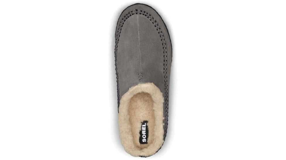 Sorel Falcon Ridge II Slipper - Mens, Quarry/Black, 8 US, 1869741052-8