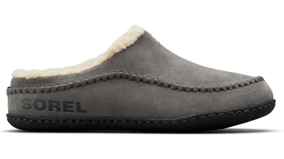 Sorel Falcon Ridge II Slipper - Mens, Quarry/Black, 8 US, 1869741052-8