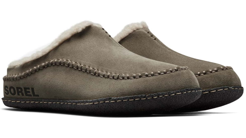 Sorel Falcon Ridge II Slipper - Mens, Sage/Black, 15 US, 1869741365-15