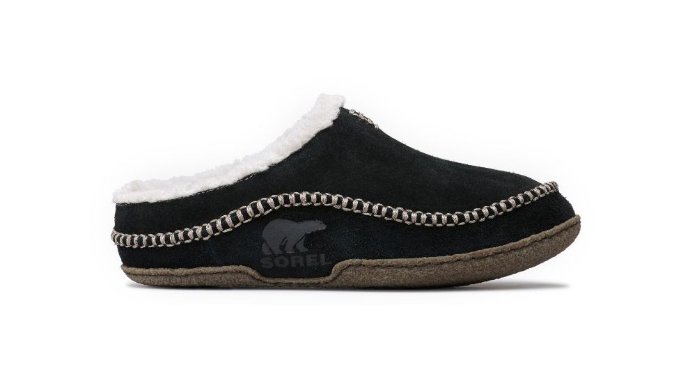 Sorel Falcon Ridge Slipper - Men's, Black, Dark Gre, 7, 1244371013-7
