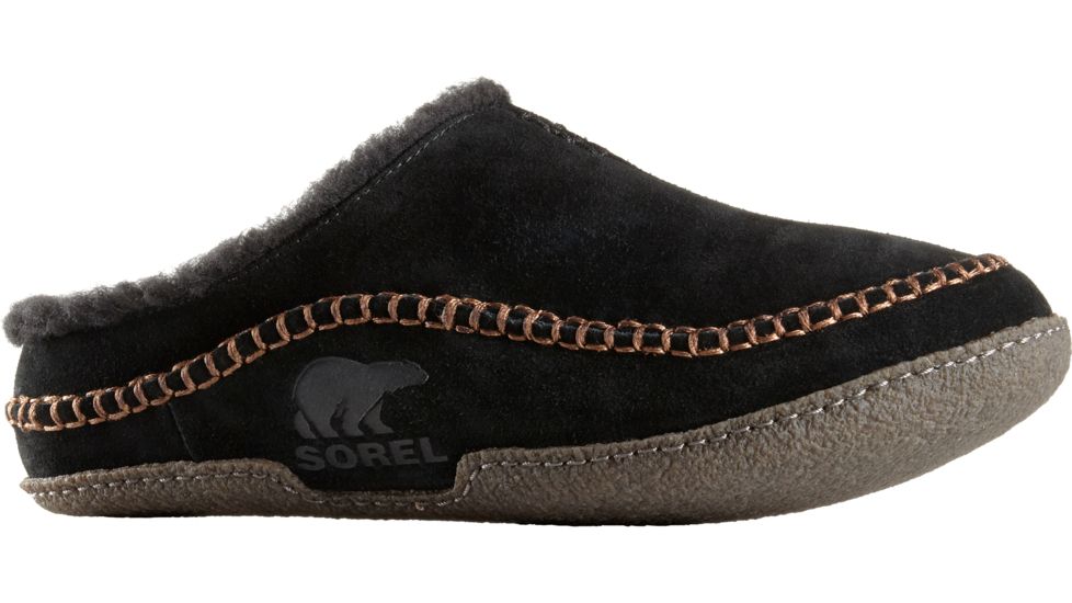 Sorel Falcon Ridge Winter Slipper - Men's-Black/Nutmeg-Medium-8