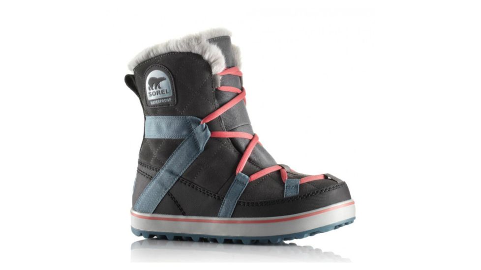 Sorel Glacy Explorer Shortie Winter Boot - Women's-Grill-Medium-9.5 US