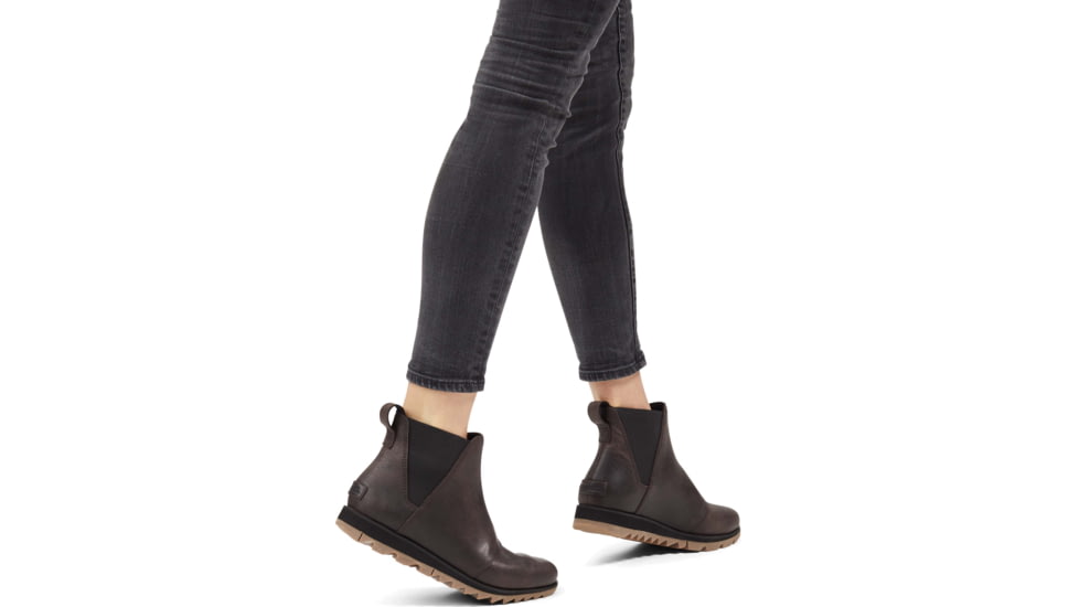 Sorel Harlow Chelsea Bootie - Women's, Blackened Brown, 9.5 US, 1915431205-9.5