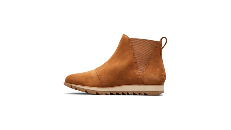 Sorel Harlow Chelsea Boots - Womens, Suede Camel Brown, 6.5, 1870361224-6.5