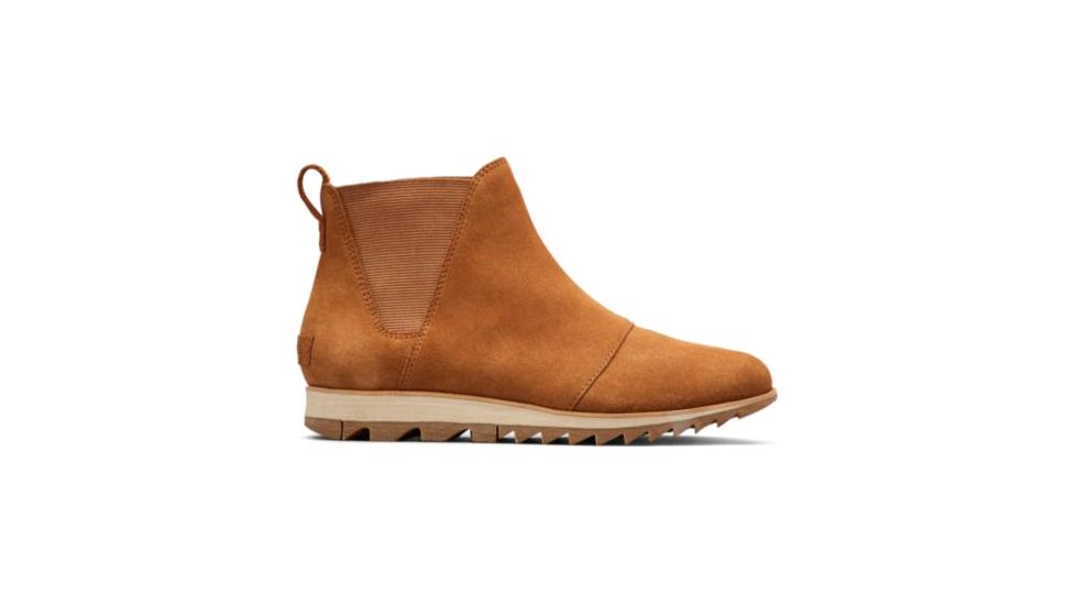 Sorel Harlow Chelsea Boots - Womens, Suede Camel Brown, 6.5, 1870361224-6.5