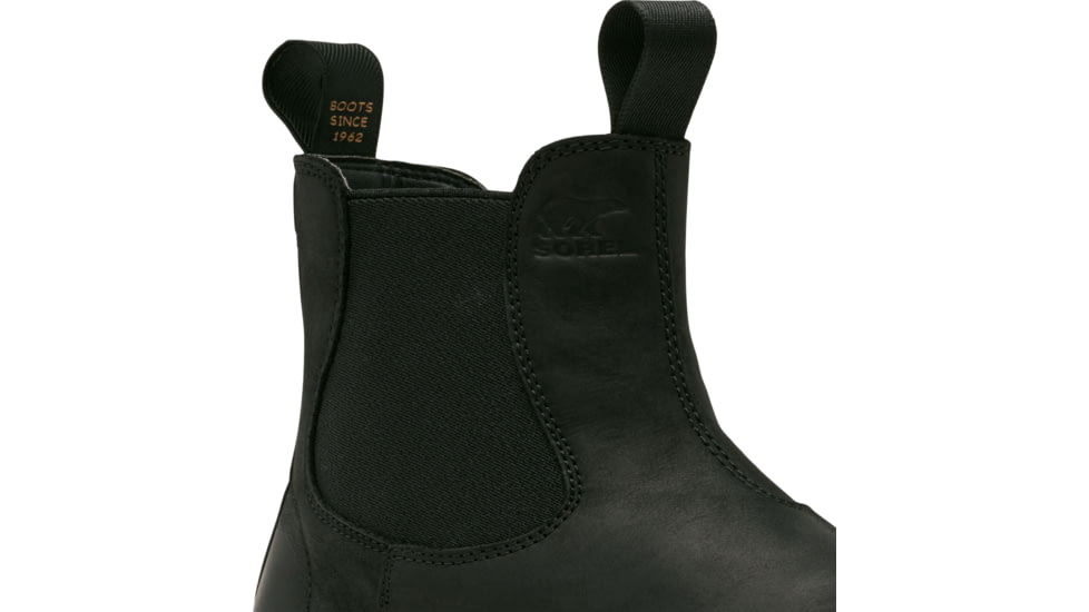 Sorel Hi-Line Chelsea Boot - Women's, Black, Elk, 8.5, 2009101-010-8.5