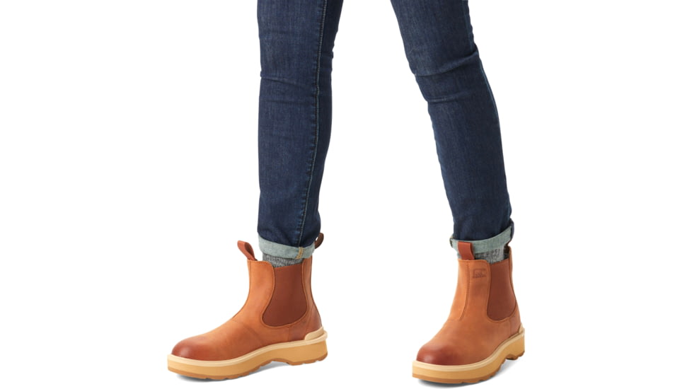 Sorel Hi-Line Chelsea Boot - Women's, Scorch, Tawny Buff, 10, 2009101-265-10