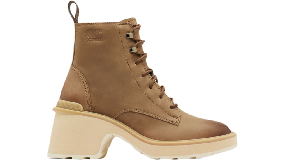 Sorel Hi-Line Heel Lace Boots - Womens, Umber/Ceramic, 9US, 2009141261-9