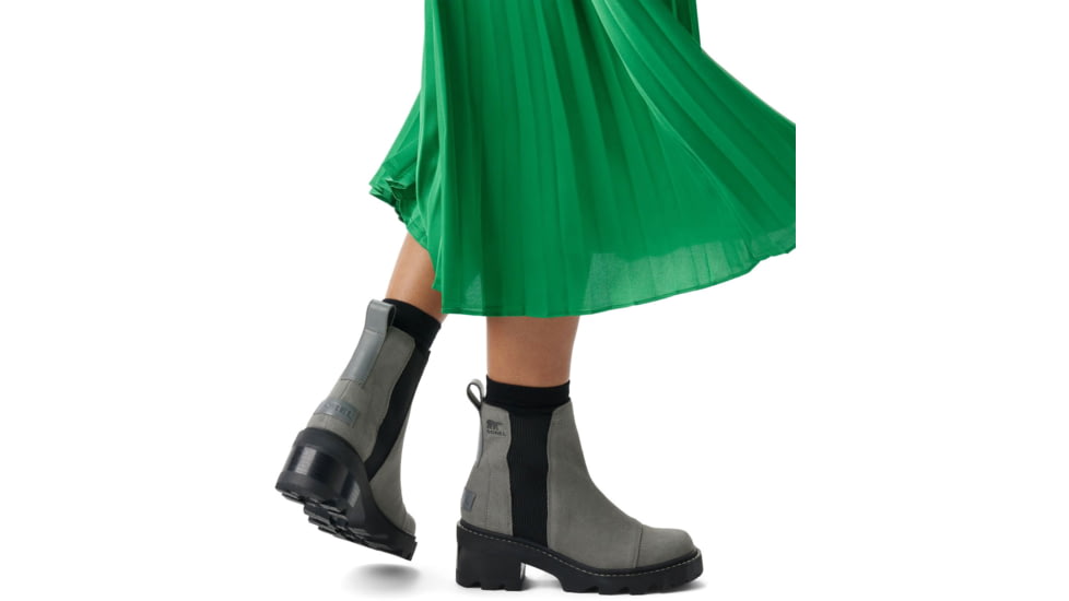 Sorel Joan Now Chelsea Boots - Women's, Quarry/Black, 10, 204845105210