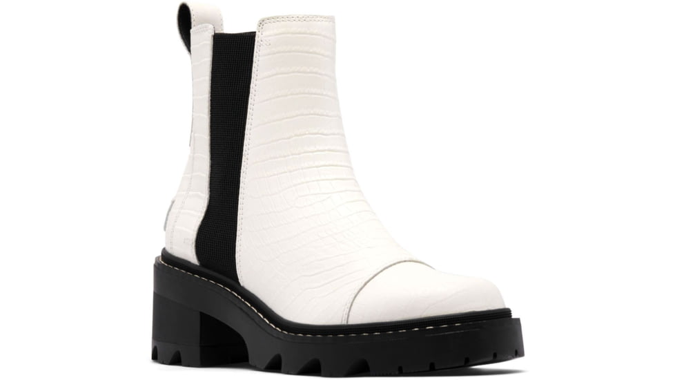 Sorel Joan Now Chelsea Boots - Womens, Sea Salt/Black, 12, 2048451-125-12