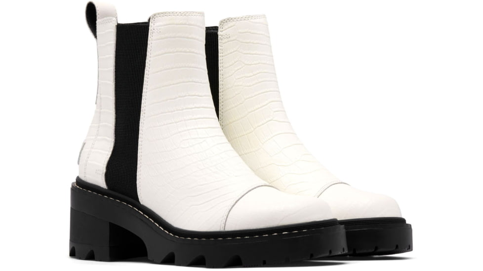 Sorel Joan Now Chelsea Boots - Womens, Sea Salt/Black, 12, 2048451-125-12