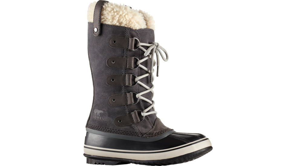 Sorel Joan of Arctic Shearling Winter Boot - Women's-Dark Grey/Black-Medium-11