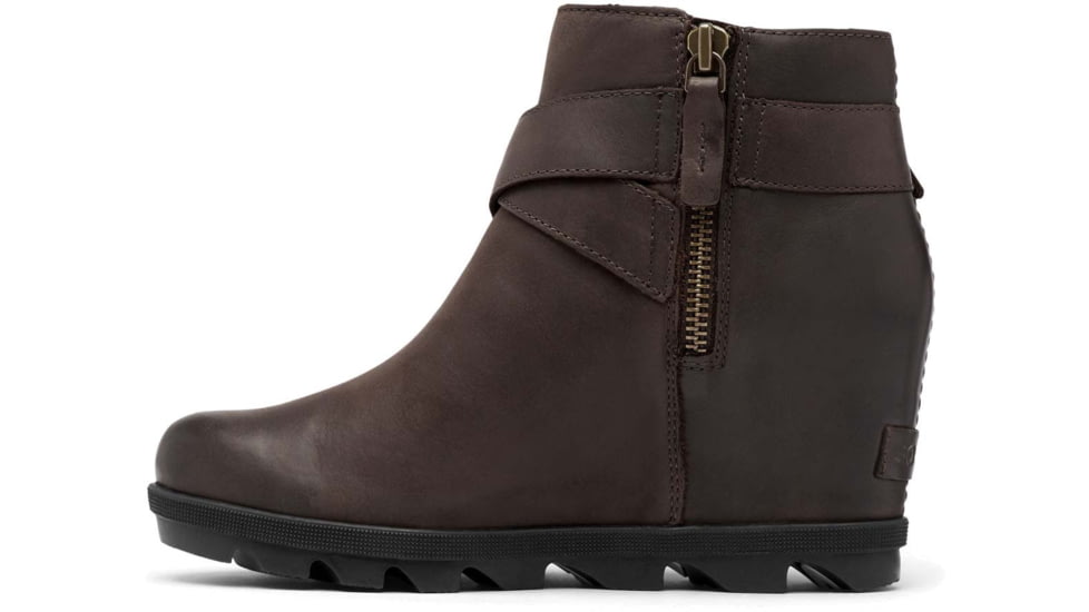 Sorel Joan Of Arctic Wedge II Buckle Bootie - Womens, Blackened Brown, 9 US, 1920901205-9