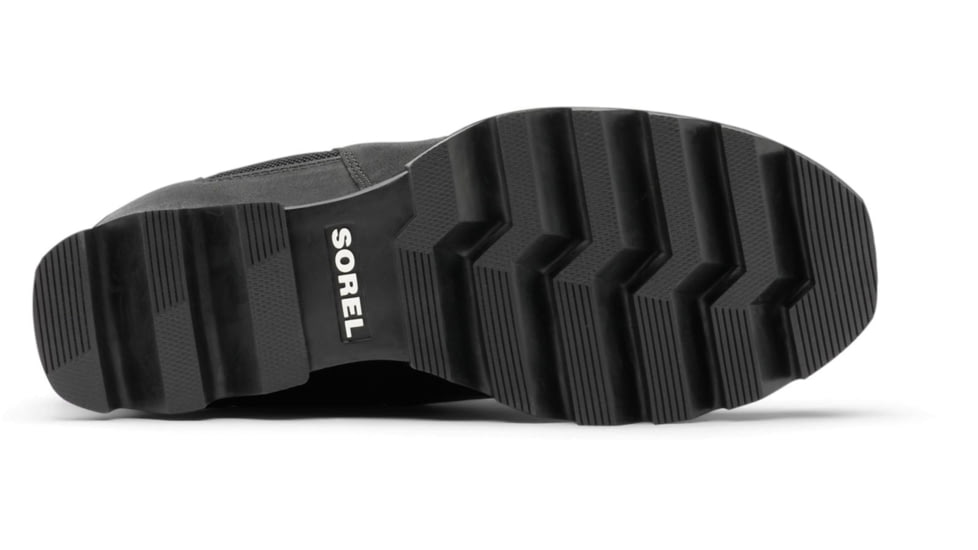 Sorel Joan Of Arctic Wedge III Chelsea Bootie - Women's, Black, Sea Salt, 11, 1951131010-11