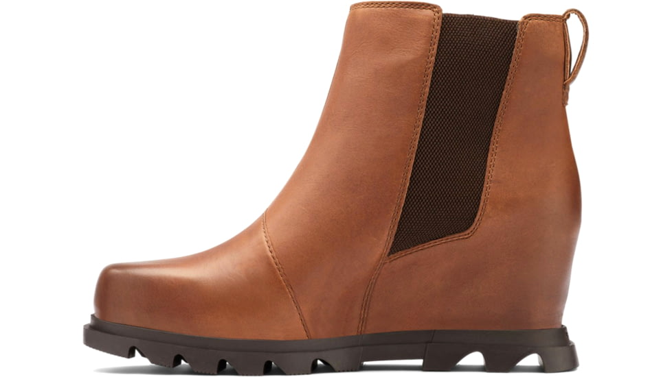 Sorel Joan Of Arctic Wedge III Chelsea Bootie - Women's, Hazelnut, Blackened Brown, 8, 1978171-245-8