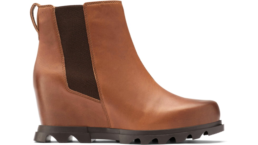 Sorel Joan Of Arctic Wedge III Chelsea Bootie - Women's, Hazelnut, Blackened Brown, 8, 1978171-245-8