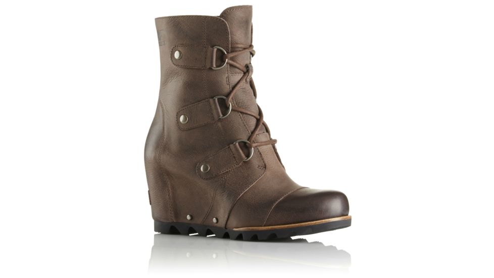 Sorel Joan Of Arctic Wedge Mid Casual Boot - Women's-Tobacco-Medium-10