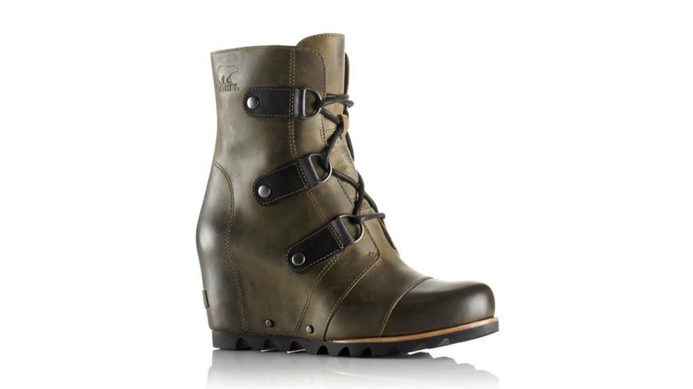 Sorel Joan Of Arctic Wedge Mid Casual Boot - Womens-Nori-Medium-7 US