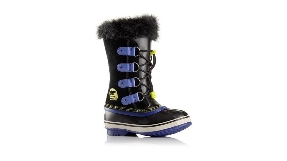 Sorel Joan Of Arctic Winter Boot - Youth-Black/Purple Arrow-3 Youth