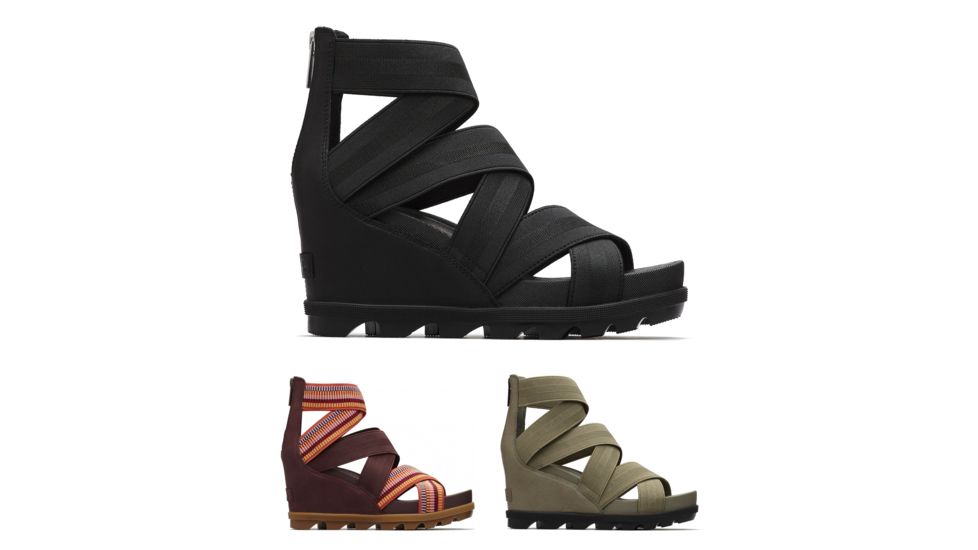 Sorel Joanie II Strap Casual Boot - Womens, Black, Elderberry, Sage