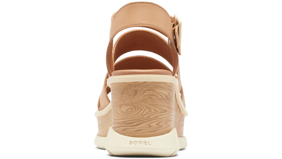 Sorel Joanie III Ankle Strap Sandals - Womens, Honest Beige/Chalk, 9.5 US, 1999391-247-9.5
