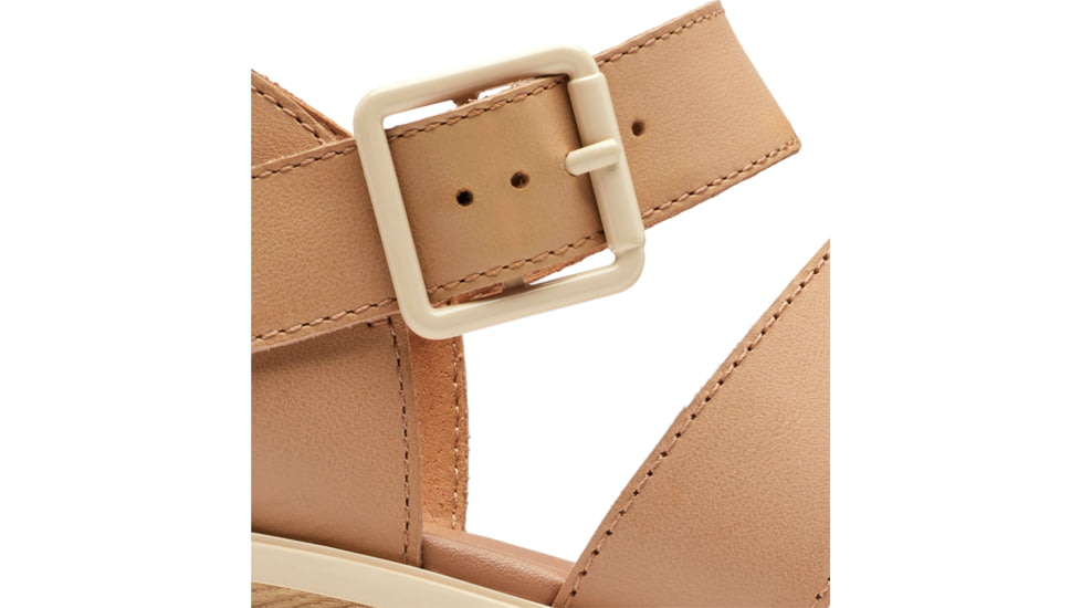 Sorel Joanie III Ankle Strap Sandals - Womens, Honest Beige/Chalk, 9.5 US, 1999391-247-9.5