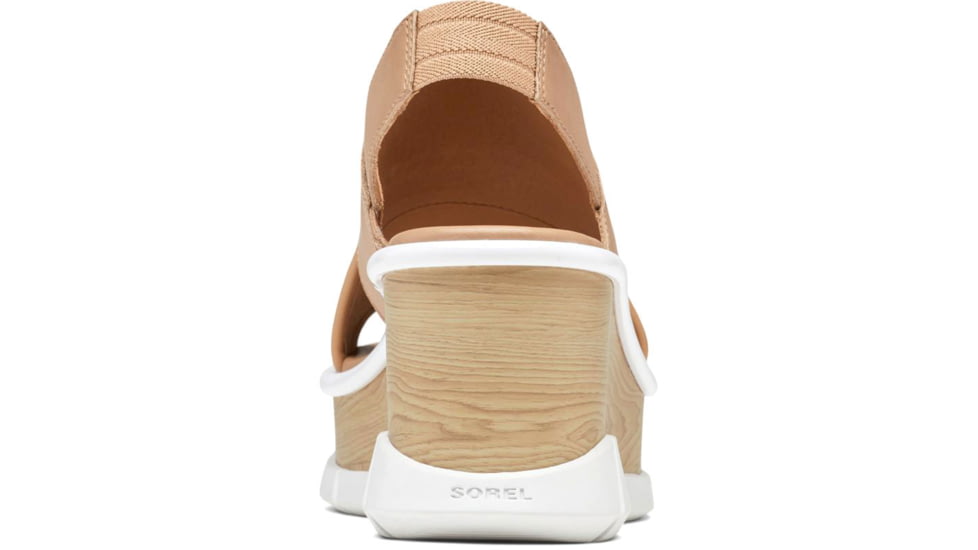 Sorel Joanie III Slingback Sandals - Womens, Honest Beige/White, 8 US, 1999431-246-8