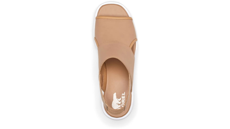Sorel Joanie III Slingback Sandals - Womens, Honest Beige/White, 8 US, 1999431-246-8