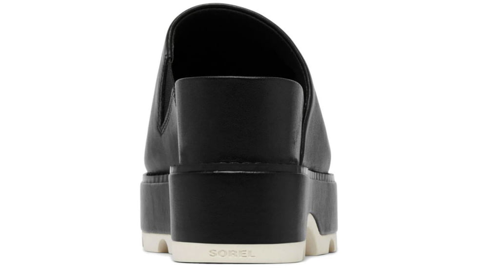 Sorel Joanie IV Slide Wedge Sandals - Womens, Black/Sea Salt, 5.5, 2069791-010-5.5