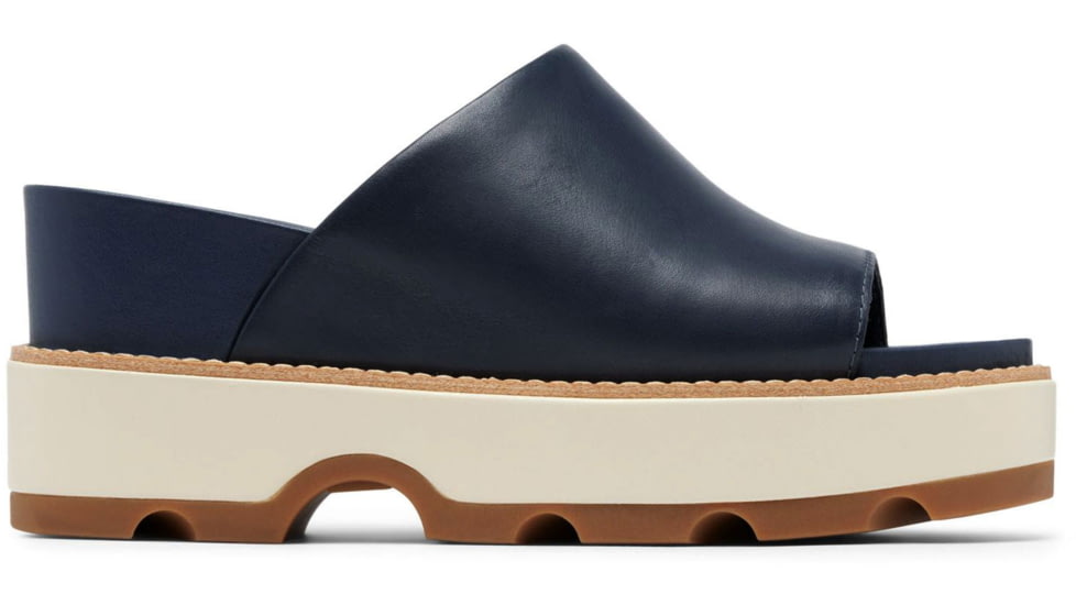 Sorel Joanie IV Slide Wedge Sandals - Womens, India Ink/Gum 2, 7, 2069791-419-7
