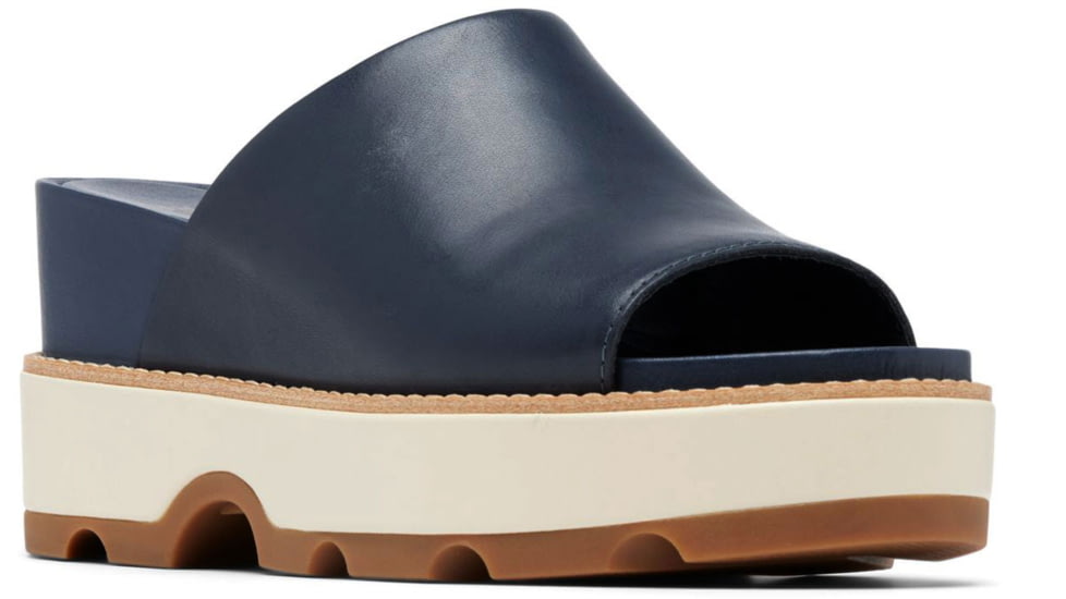 Sorel Joanie IV Slide Wedge Sandals - Womens, India Ink/Gum 2, 7, 2069791-419-7