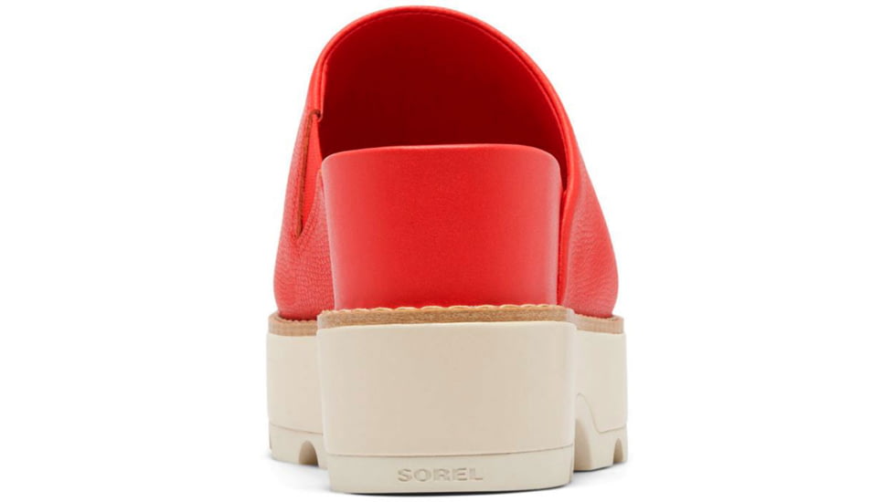 Sorel Joanie IV Slide Wedge Sandals - Womens, Red Glo/Sea Salt, 6, 2069791-617-6